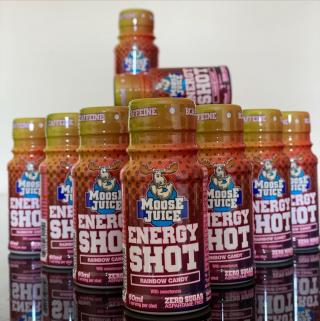 Sometimes you just need extra energy...? Moose Juice Energy Shot - Zero sugar in a handy shot with a