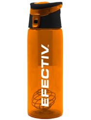 Efectiv Nutrition Hybrid Sports Bottle 700ml - Orange & Black