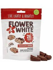 Flower & White Meringue Bites - Chocolate Crunch 75g
