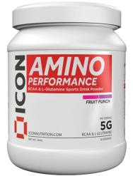 ICON Nutrition Amino Performance BCAA and L-Glutamine - Fruit  Punch 360g
