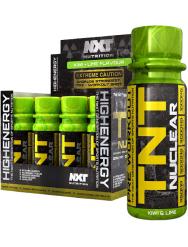 NXT Nutrition Pre Workout TNT Nuclear Shots Kiwi Lime 12x60ml