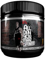 Rich Piana 5% Nutrition All-Day-You-May CAFFEINATED 10:1:1 BCAA - Vanilla Iced Coffee 500g