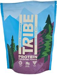 Tribe Protein Recovery Shake Powder Cocoa & Sea Salt 500g
