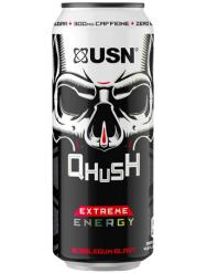 USN QHUSH Energy Drink - Bubblegum Blast 12x500ml