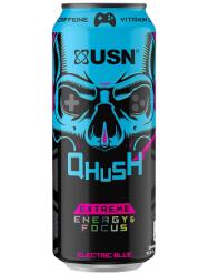 USN QHUSH Energy Drink - Electric Blue 500ml