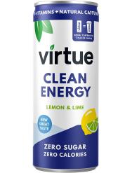 Virtue Clean Energy Zero Sugar Lemon & Lime 250ml